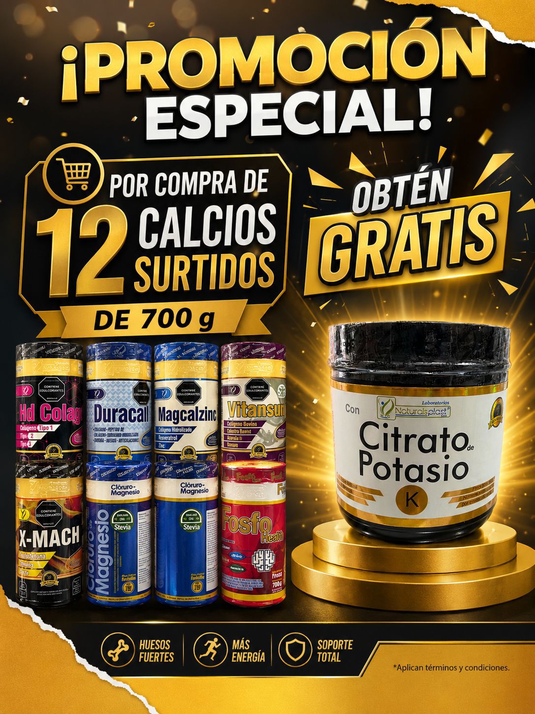 Promo 12 Calcios Surtidos 700g