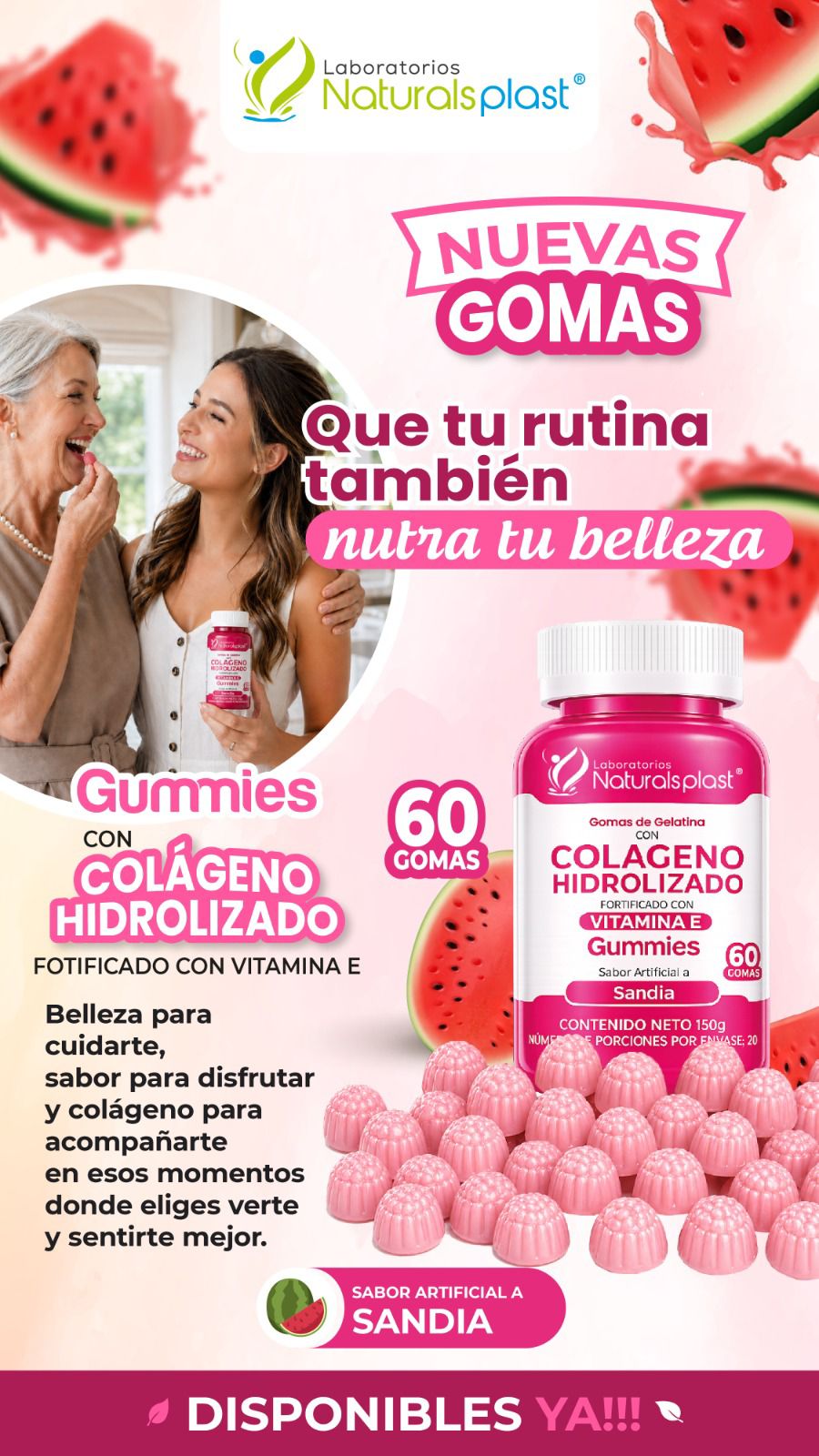 Gummies Colágeno Hidrolizado + Vitamina E