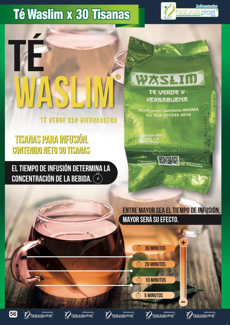 Té Waslim x30 Tisanas