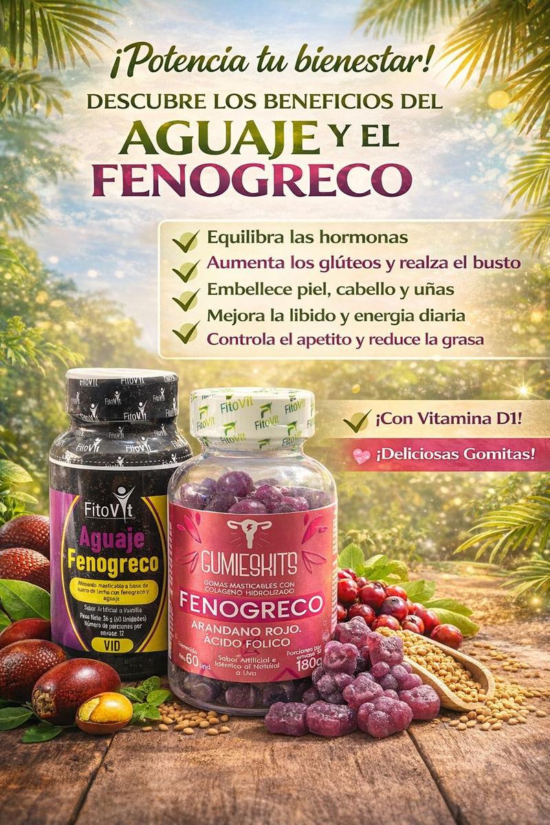 Aguaje y Fenogreco