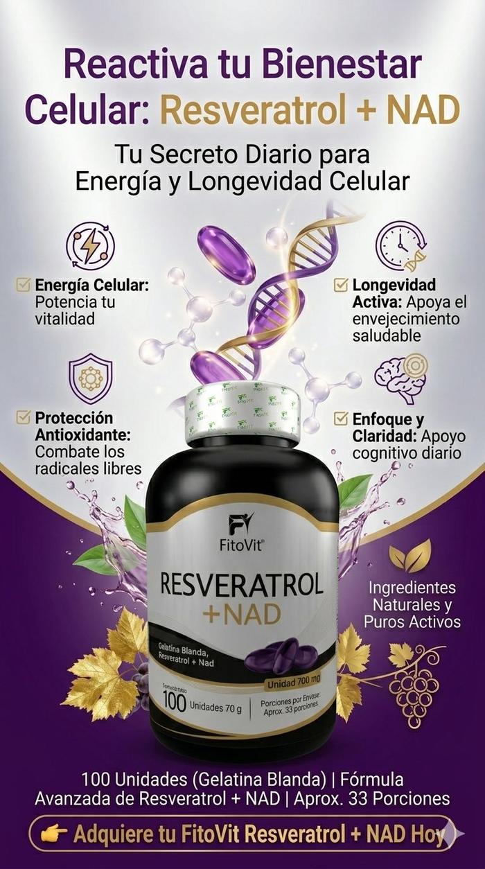 Resveratrol + NAD